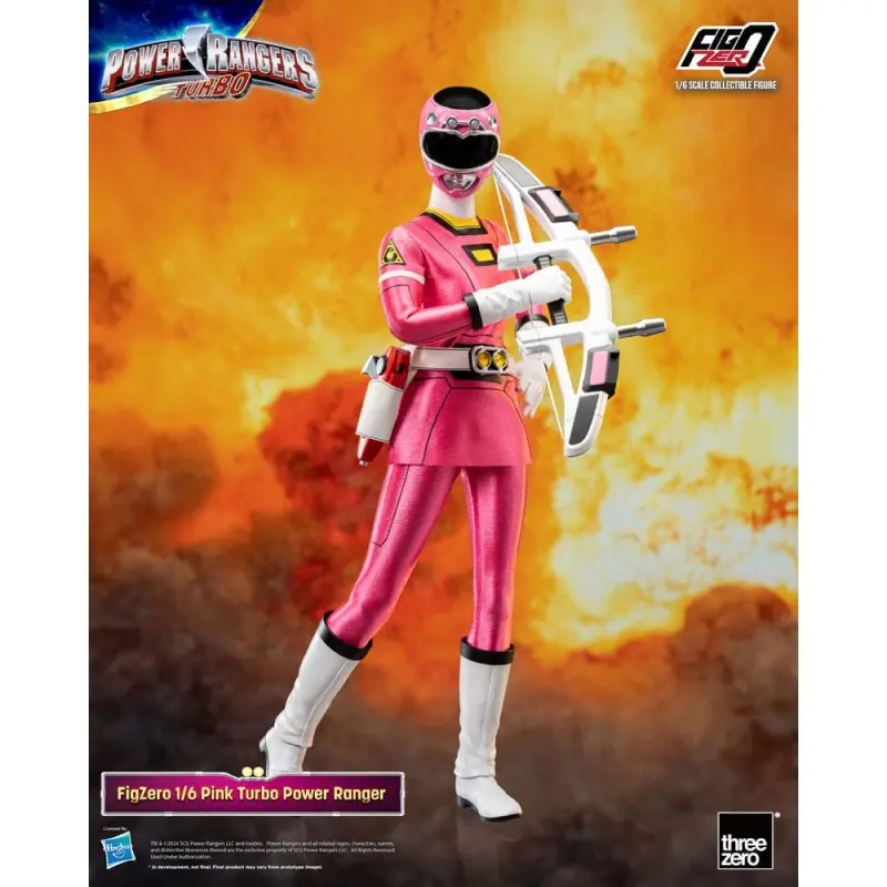 Power Rangers Turbo figurine FigZero 1/6 Pink Turbo Power Ranger 30 cm  | 4895250815254