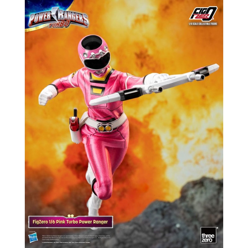 Power Rangers Turbo figurine FigZero 1/6 Pink Turbo Power Ranger 30 cm 