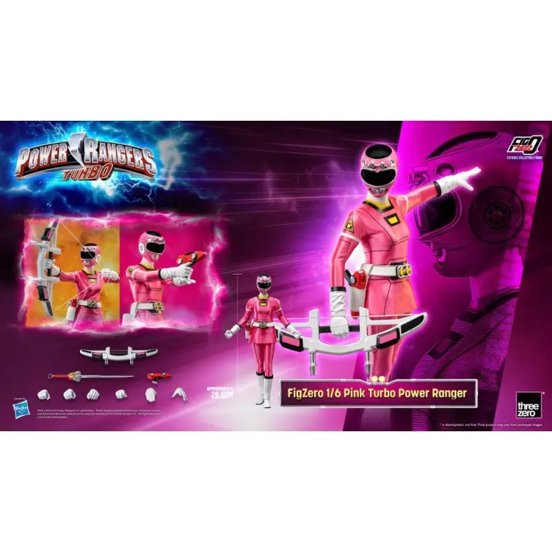 Power Rangers Turbo figurine FigZero 1/6 Pink Turbo Power Ranger 30 cm  | 4895250815254