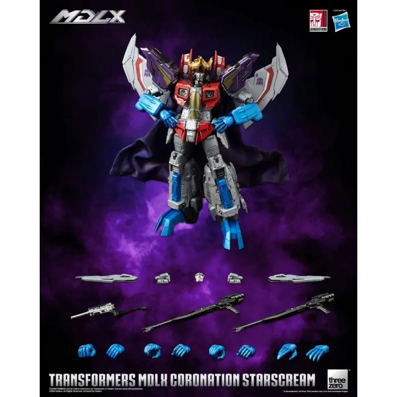 Transformers figurine MDLX Coronation Starscream 20 cm  | 4895250815568