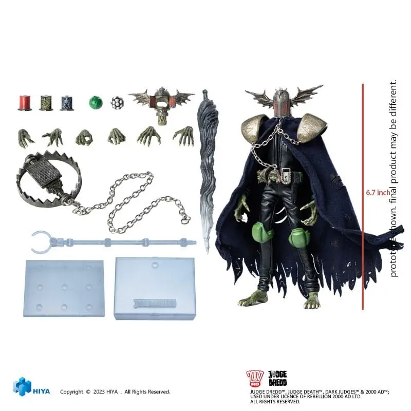 Judge Dredd figurine 1/12 Exquisite Super Series Judge Fear 17 cm | 6957534201714
