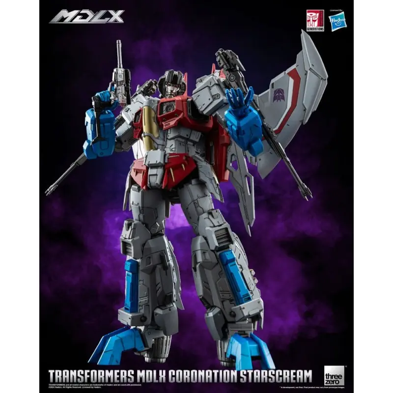 Transformers figurine MDLX Coronation Starscream 20 cm  | 4895250815568