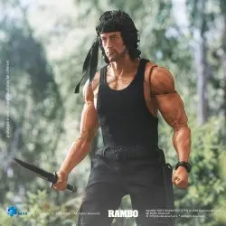 Rambo figurine 1/12 Exquisite Super Series First Blood II John Rambo 16 cm | 6957534202681