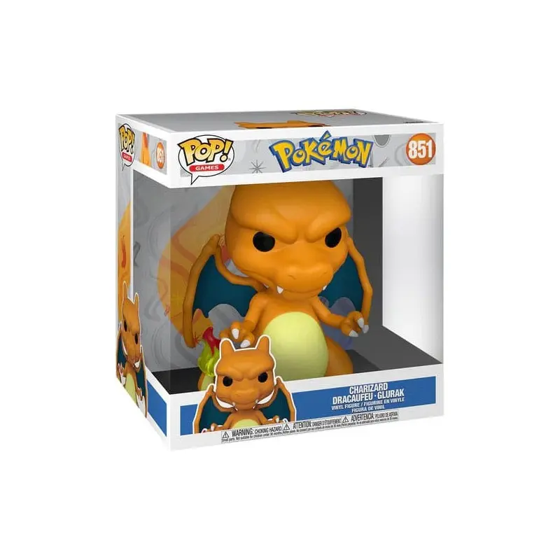 Pokemon Super Sized Jumbo POP! Vinyl figurine Charizard (EMEA) 25 cm  | 0889698742245