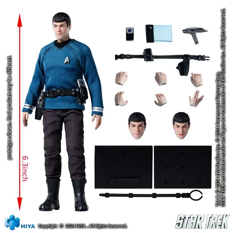Star Trek 2009 figurine 1/12 Exquisite Super Series Spock 16 cmm | 6957534202841
