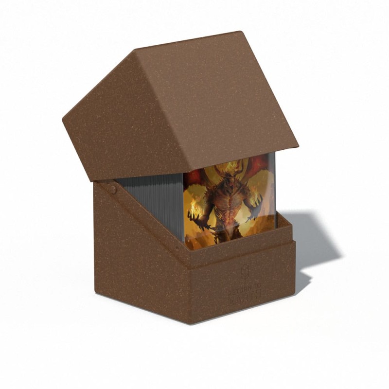 Ultimate Guard Return To Earth Boulder Deck Case 100+ taille standard Marron