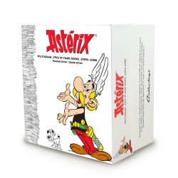 Asterix statuette Collectoys Asterix pile d'albums 2nd Edition 23 cm