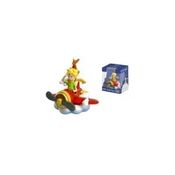 Le Petit Prince figurine Le Petit Prince et le renard en avion 7 cm | 3521320404530