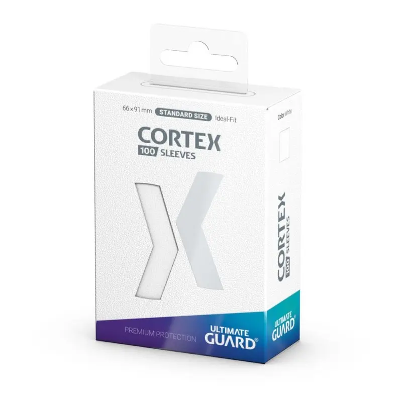 Ultimate Guard 100 pochettes Cortex Sleeves taille standard Blanc | 4056133018289