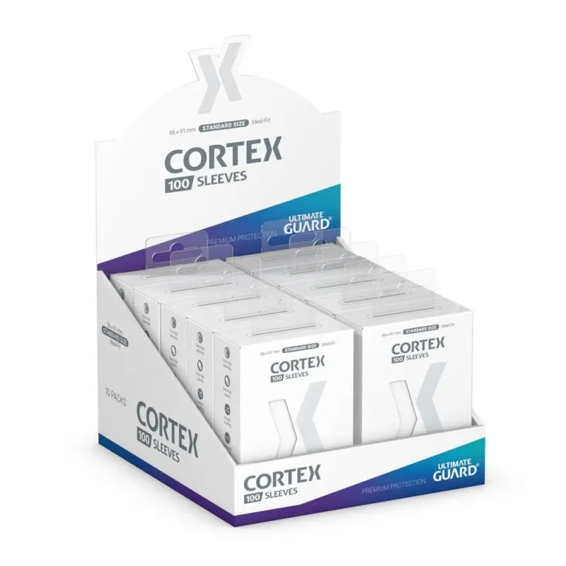 Ultimate Guard 100 pochettes Cortex Sleeves taille standard Blanc | 4056133018289