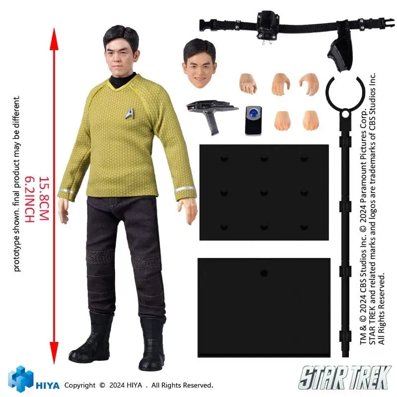 Star Trek 2009 figurine 1/12 Exquisite Super Series Sulu 16 cm | 6957534202810