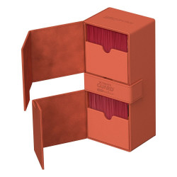 produit : boîte pour cartes Twin Flip n Tray Deck Case 266+ Xenoskin 2022 Exclusive Orange foncé marque : Ultimate Guard