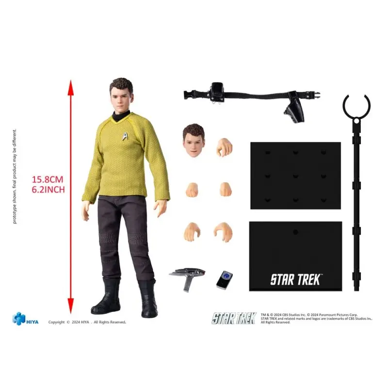 Star Trek 2009 figurine 1/12 Exquisite Super Series Chekov 16 cmm | 6957534202766