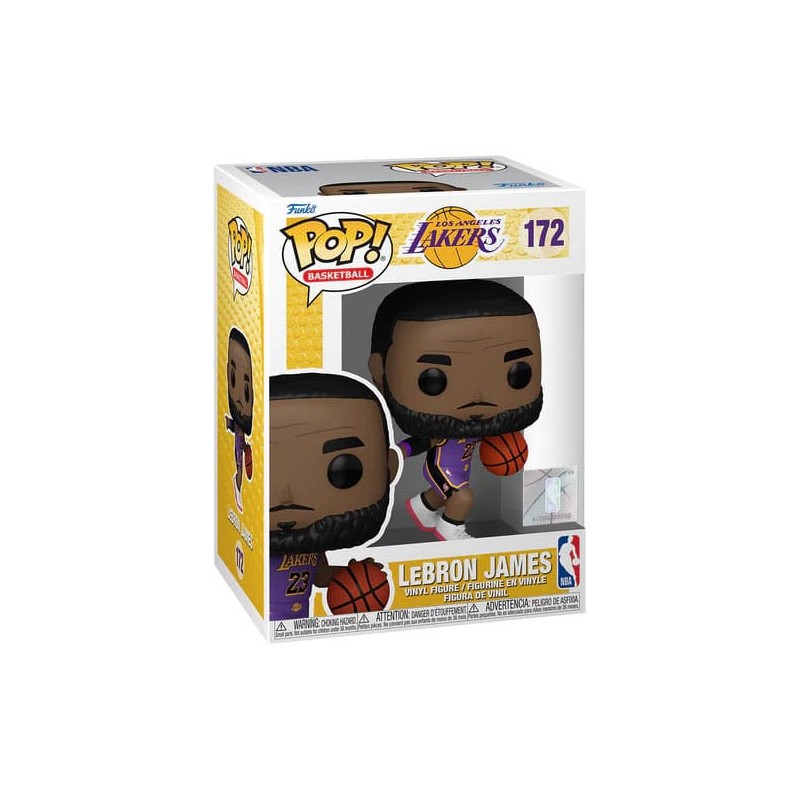 NBA Legends POP! Sports Vinyl Figurine Lakers -LeBron James 9 cm