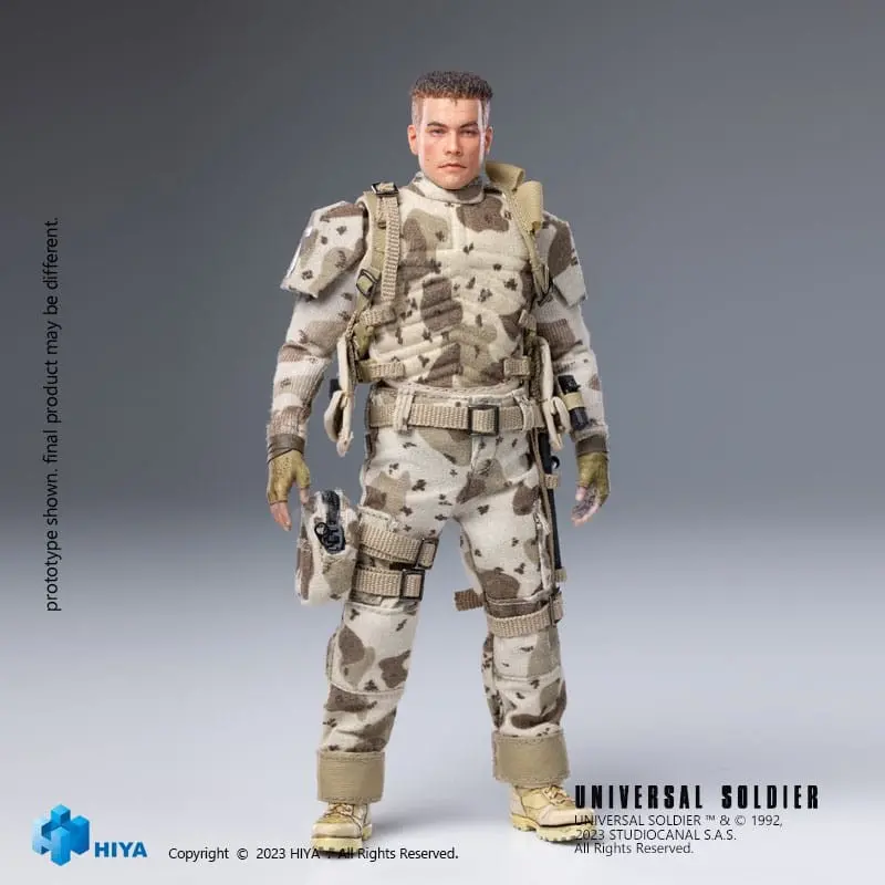 Universal Soldier figurine 1/12 Exquisite Super Series Luc Deveraux 16 cm | 6957534203268