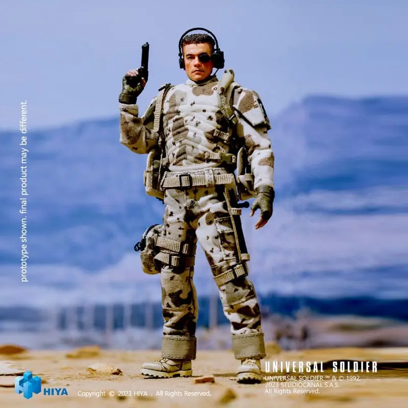 Universal Soldier figurine 1/12 Exquisite Super Series Luc Deveraux 16 cm | 6957534203268