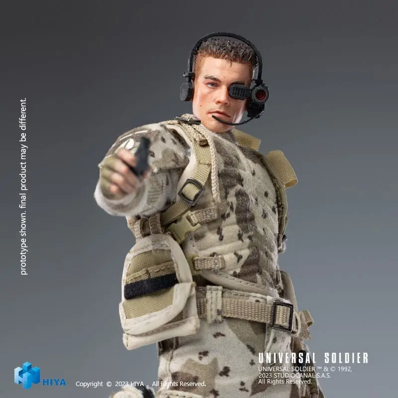 Universal Soldier figurine 1/12 Exquisite Super Series Luc Deveraux 16 cm | 6957534203268