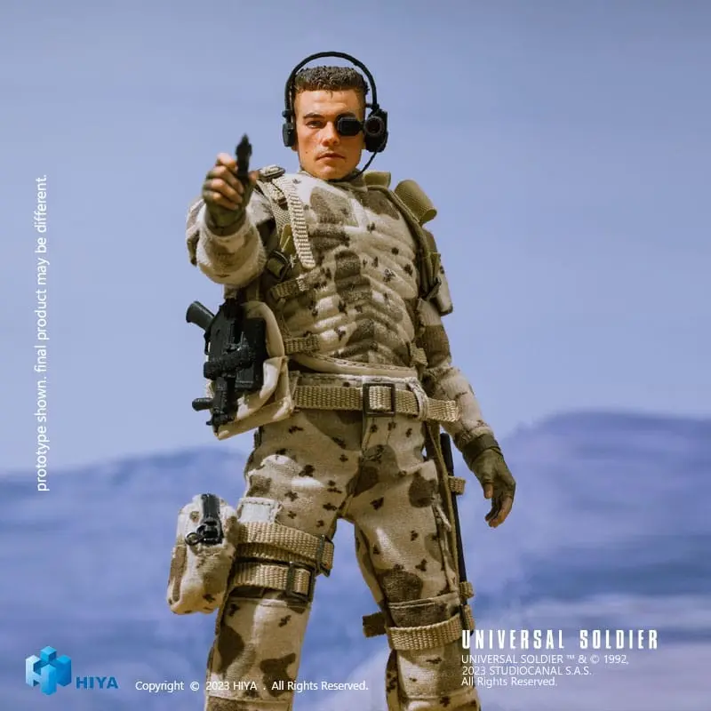 Universal Soldier figurine 1/12 Exquisite Super Series Luc Deveraux 16 cm | 6957534203268