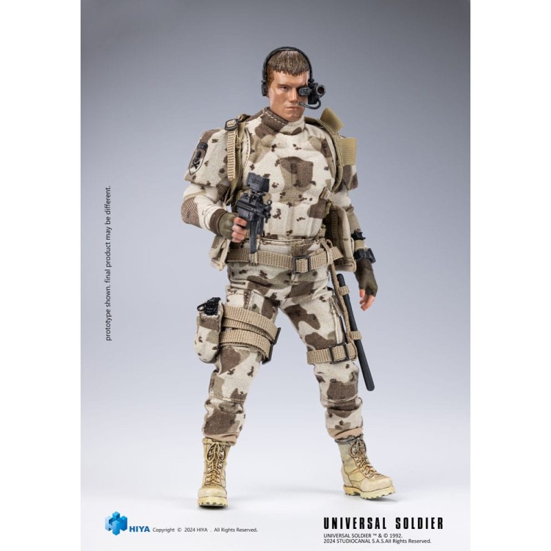 Universal Soldier figurine 1/12 Exquisite Super Series Andrew Scott 16 cm