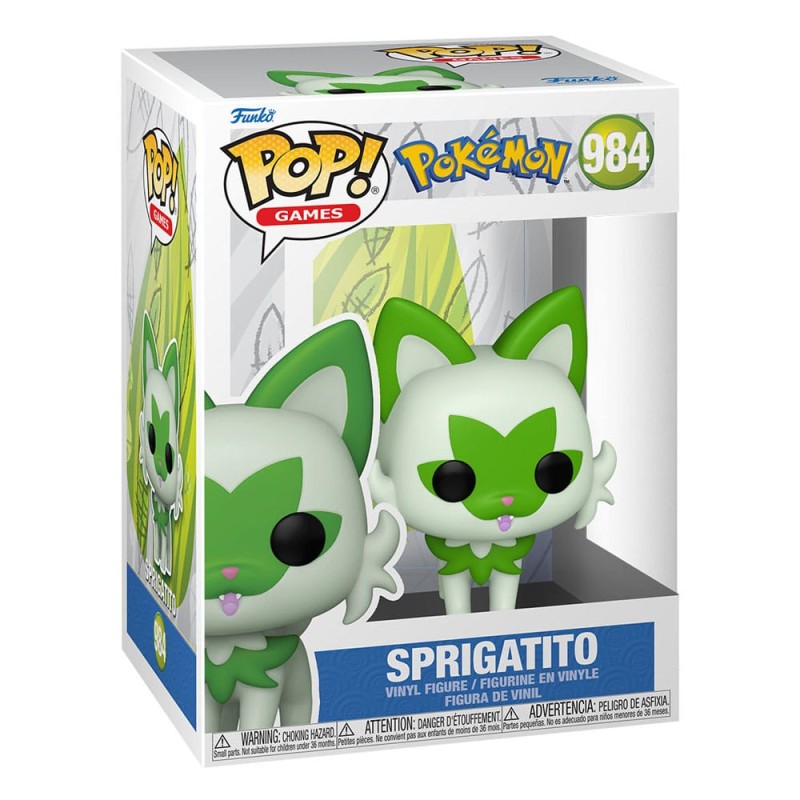 Pokemon POP! Games Vinyl figurine Sprigatito(EMEA) 9 cm