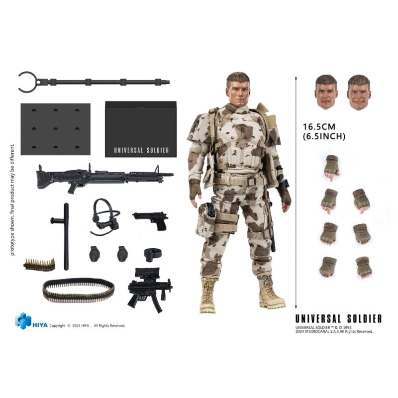 Universal Soldier figurine 1/12 Exquisite Super Series Andrew Scott 16 cm