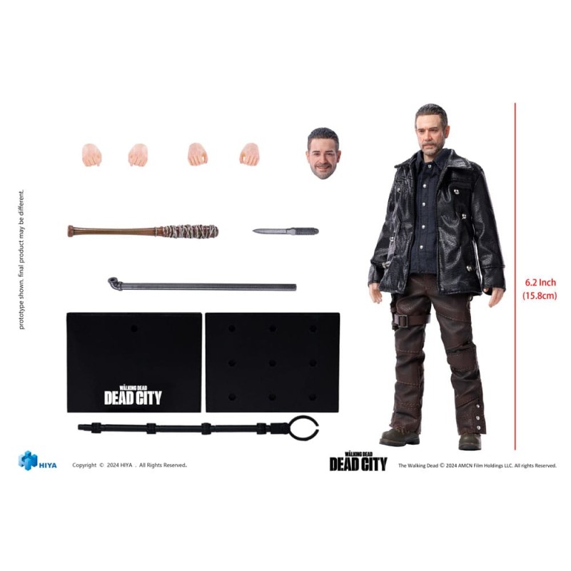 The Walking Dead: Dead City figurine 1/12 Exquisite Super Series Negan 16 cm