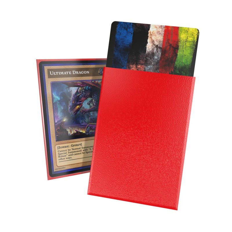Ultimate Guard 60 pochettes Cortex Sleeves format japonais Rouge Mat