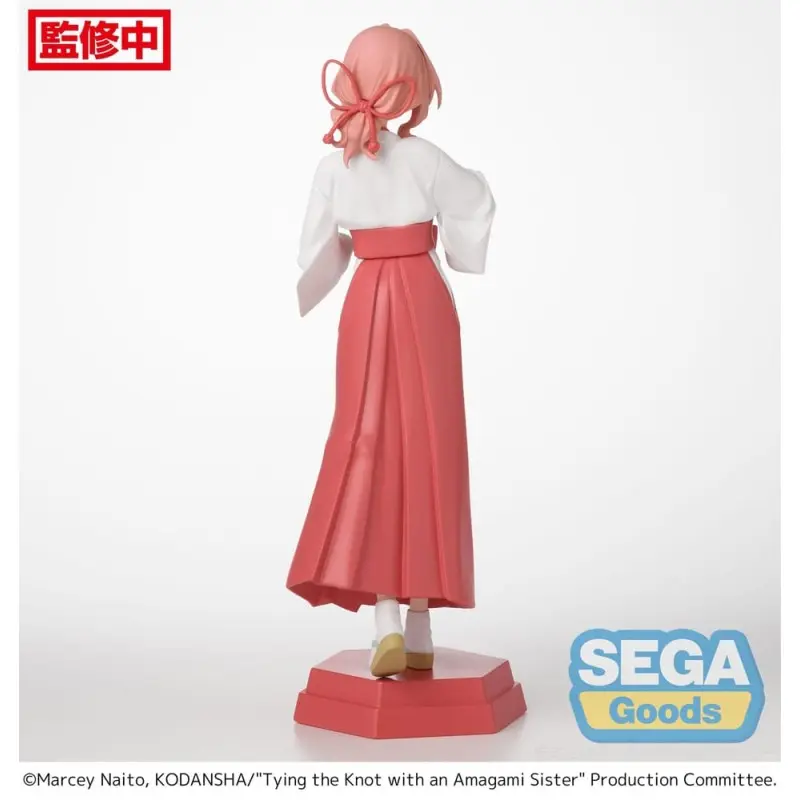 Tying the Knot with an Amagami Sister statuette PVC Desktop x Decorate Collections Yuna Amagami 16 cm   | 4582733440996