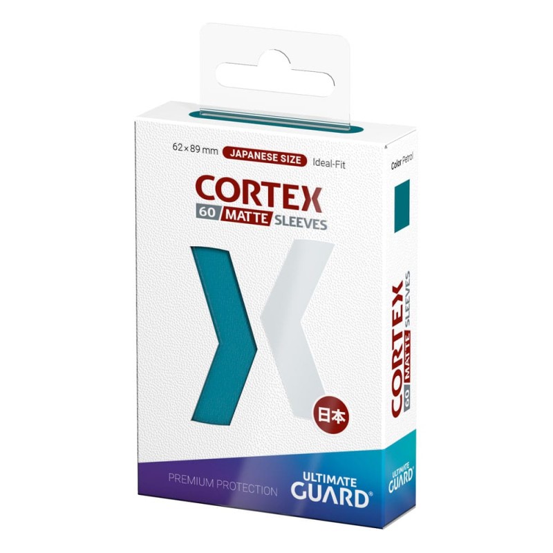 Ultimate Guard 60 pochettes Cortex Sleeves Japanese Size Matte Pétrole