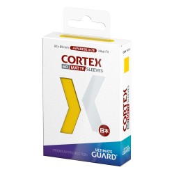 Ultimate Guard 60 pochettes Cortex Sleeves format japonais Matte Yellow