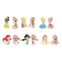 Disney Loungefly POP! Pin assortiment pin's émaillés Princess Chibi 4 cm (12) | 0671803367104