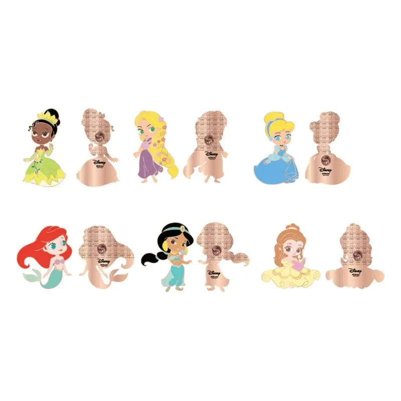 Disney Loungefly POP! Pin assortiment pin's émaillés Princess Chibi 4 cm (12) | 0671803367104