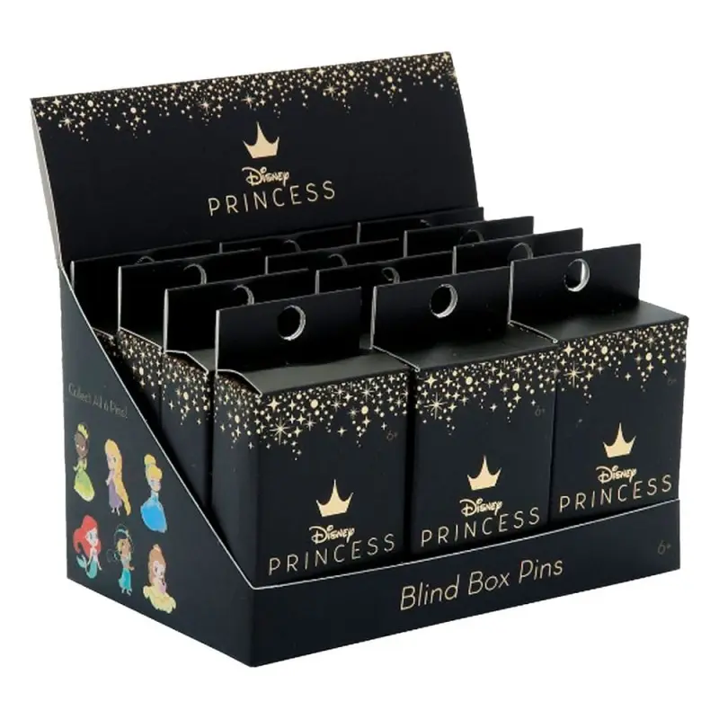 Disney Loungefly POP! Pin assortiment pin's émaillés Princess Chibi 4 cm (12) | 0671803367104