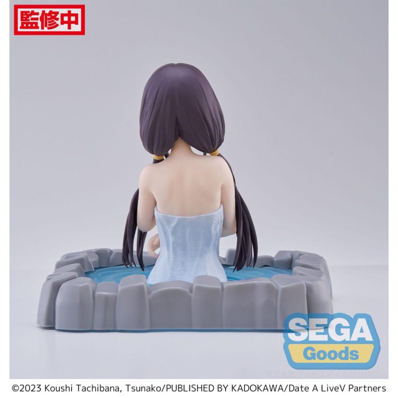 Date A Live V statuette PVC Thermae Utopia Kurumi Tokisaki Pigtails 10 cm