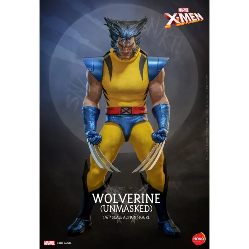 Marvel X-Men figurine 1/6 Wolverine (Unmasked) 28 cm | 4895228619907