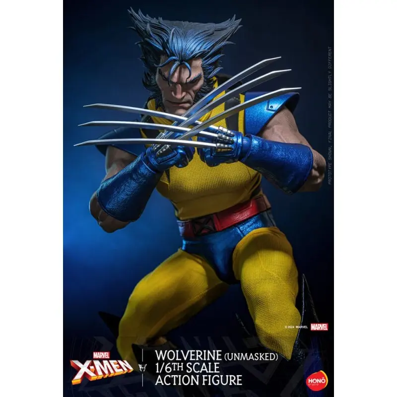 Marvel X-Men figurine 1/6 Wolverine (Unmasked) 28 cm | 4895228619907