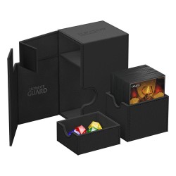 Ultimate Guard Flip`n`Tray 80+ XenoSkin Monocolor Noir
