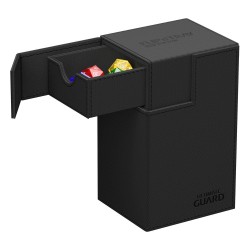 Ultimate Guard Flip`n`Tray 80+ XenoSkin Monocolor Noir