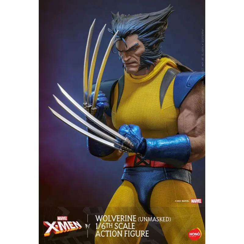 Marvel X-Men figurine 1/6 Wolverine (Unmasked) 28 cm | 4895228619907