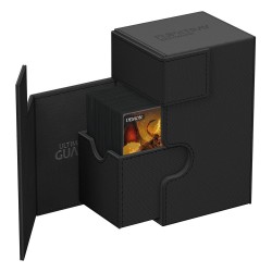 Ultimate Guard Flip`n`Tray 80+ XenoSkin Monocolor Noir