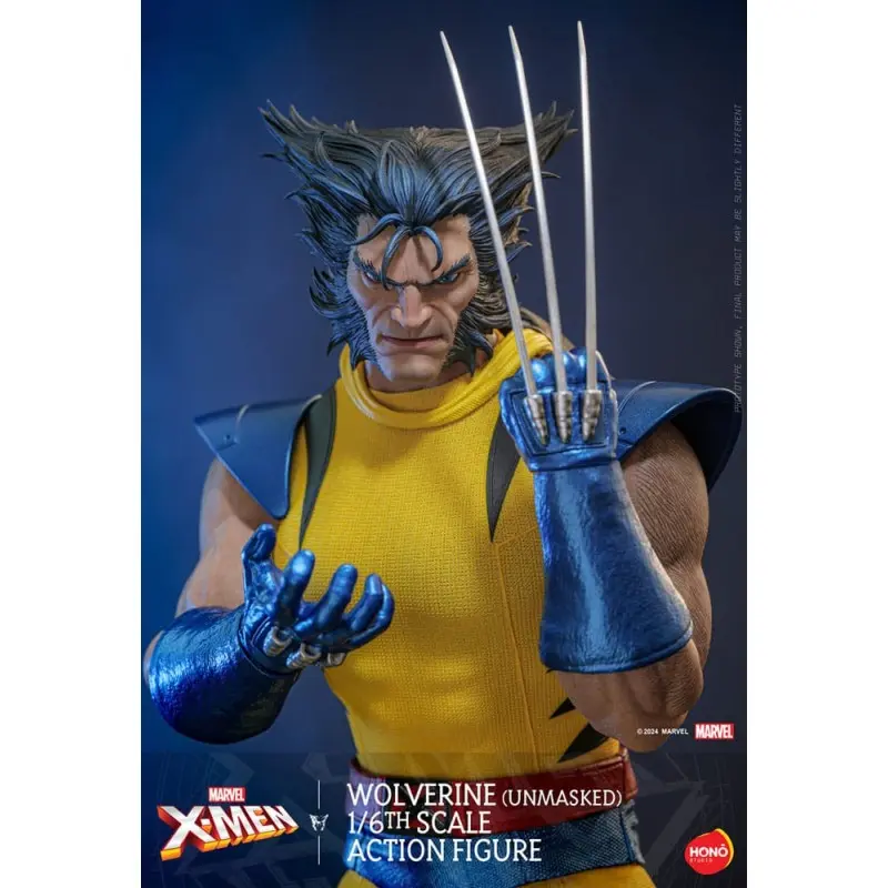 Marvel X-Men figurine 1/6 Wolverine (Unmasked) 28 cm | 4895228619907