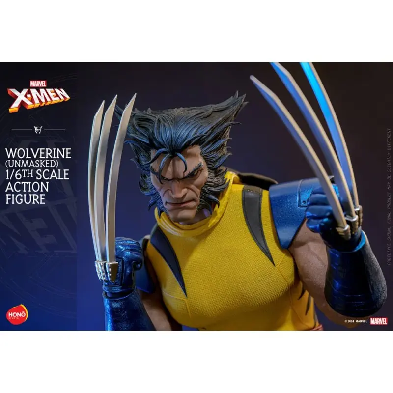 Marvel X-Men figurine 1/6 Wolverine (Unmasked) 28 cm | 4895228619907