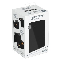 Ultimate Guard Flip`n`Tray 80+ XenoSkin Monocolor Noir