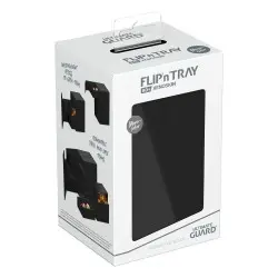 Ultimate Guard Flip`n`Tray 80+ XenoSkin Monocolor Noir | 4056133021548