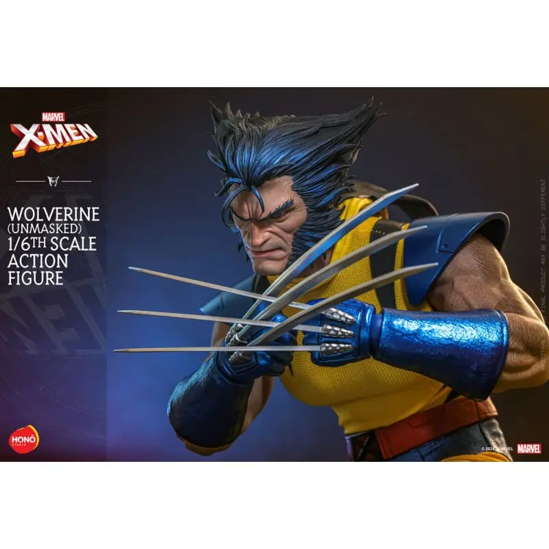 Marvel X-Men figurine 1/6 Wolverine (Unmasked) 28 cm | 4895228619907