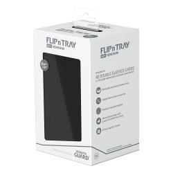 Ultimate Guard Flip`n`Tray 80+ XenoSkin Monocolor Noir