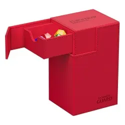 Ultimate Guard Flip`n`Tray 80+ XenoSkin Monocolor Rouge | 4056133021586