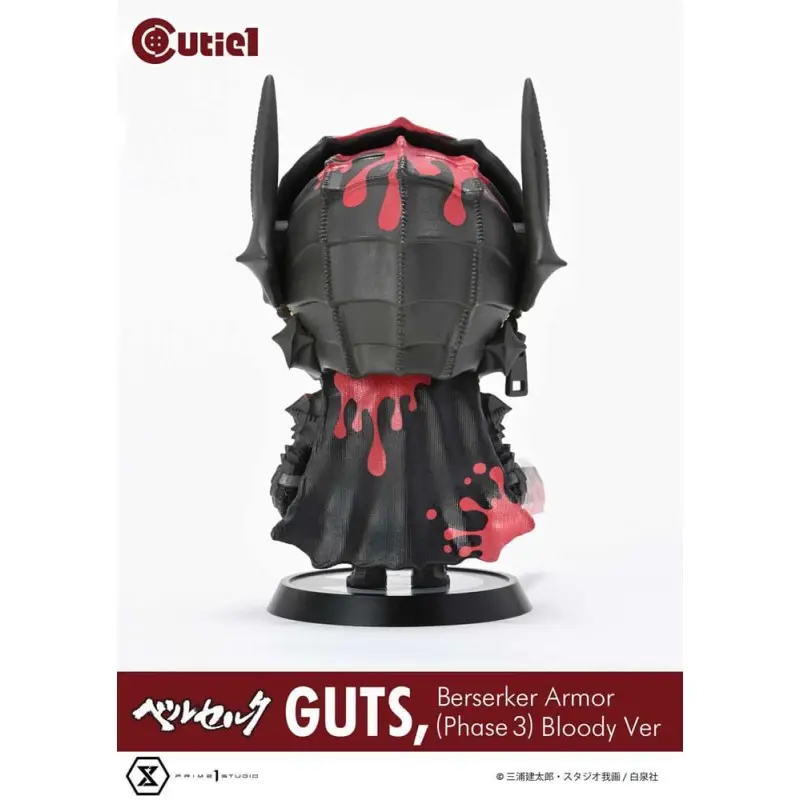 Berserk figurine Cutie1 PVC Guts Berserker Armor (Phase 3) Bloody Ver. 12 cm  | 4580708049977