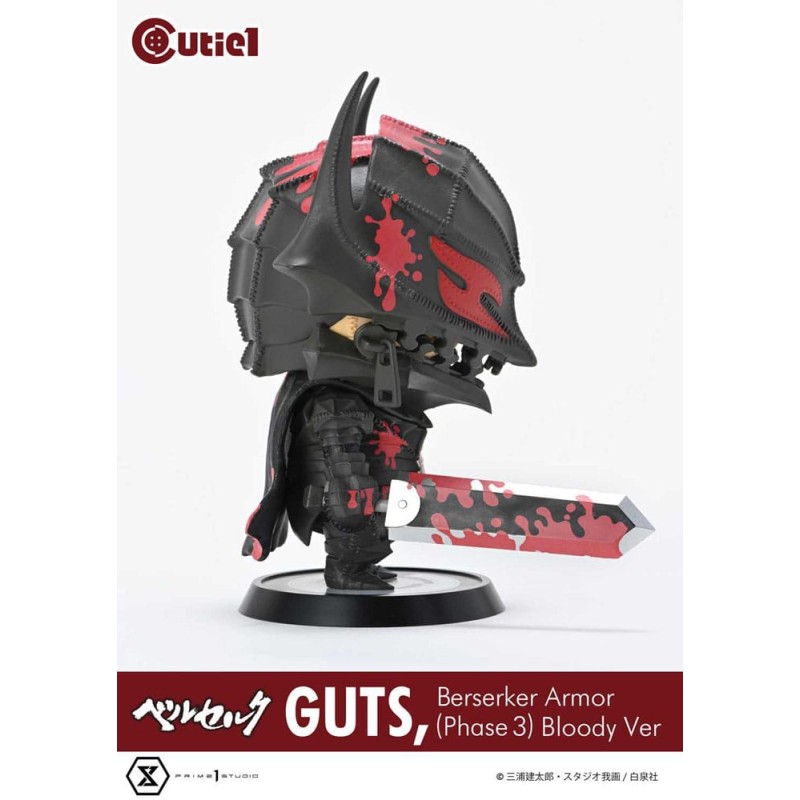 Berserk figurine Cutie1 PVC Guts Berserker Armor (Phase 3) Bloody Ver. 12 cm 