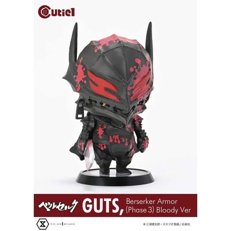 Berserk figurine Cutie1 PVC Guts Berserker Armor (Phase 3) Bloody Ver. 12 cm  | 4580708049977